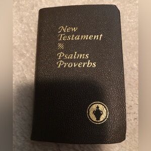 Gideons Pocket New Testament, Psalms And Proverbs